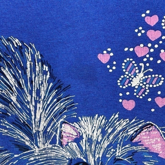 Vintage Fancy Cat Branson, MO Blue Shirt Single Stitch Medium - Picture 4 of 8